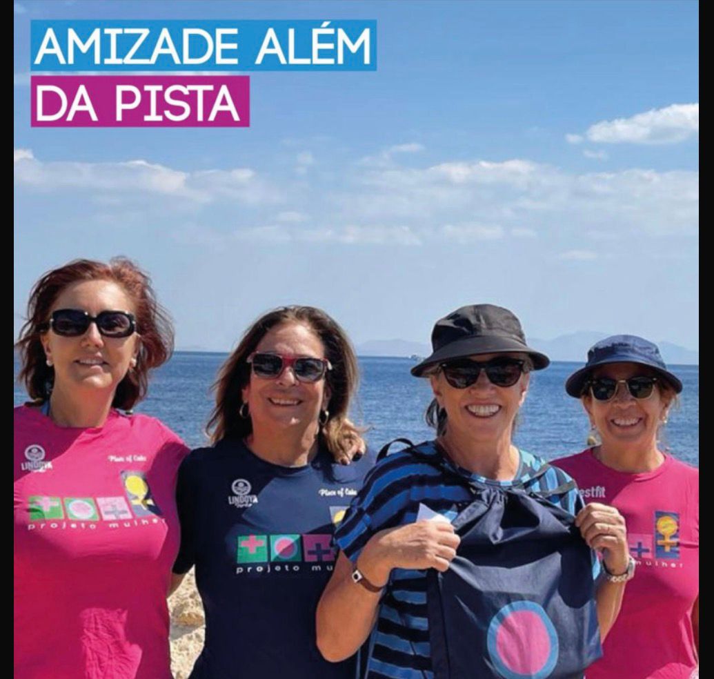 Cecilia, Selma, Maiá e Luciana — Amizade além da pista