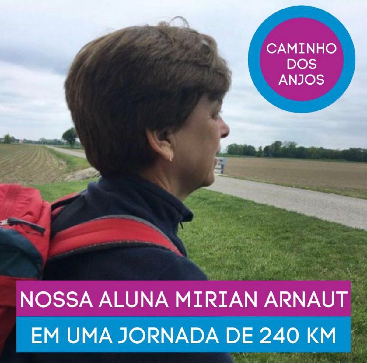 Mirian Arnaut no Caminho dos Anjos — 240km