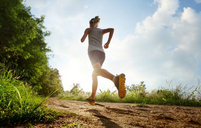 Trail running corrida de montanha